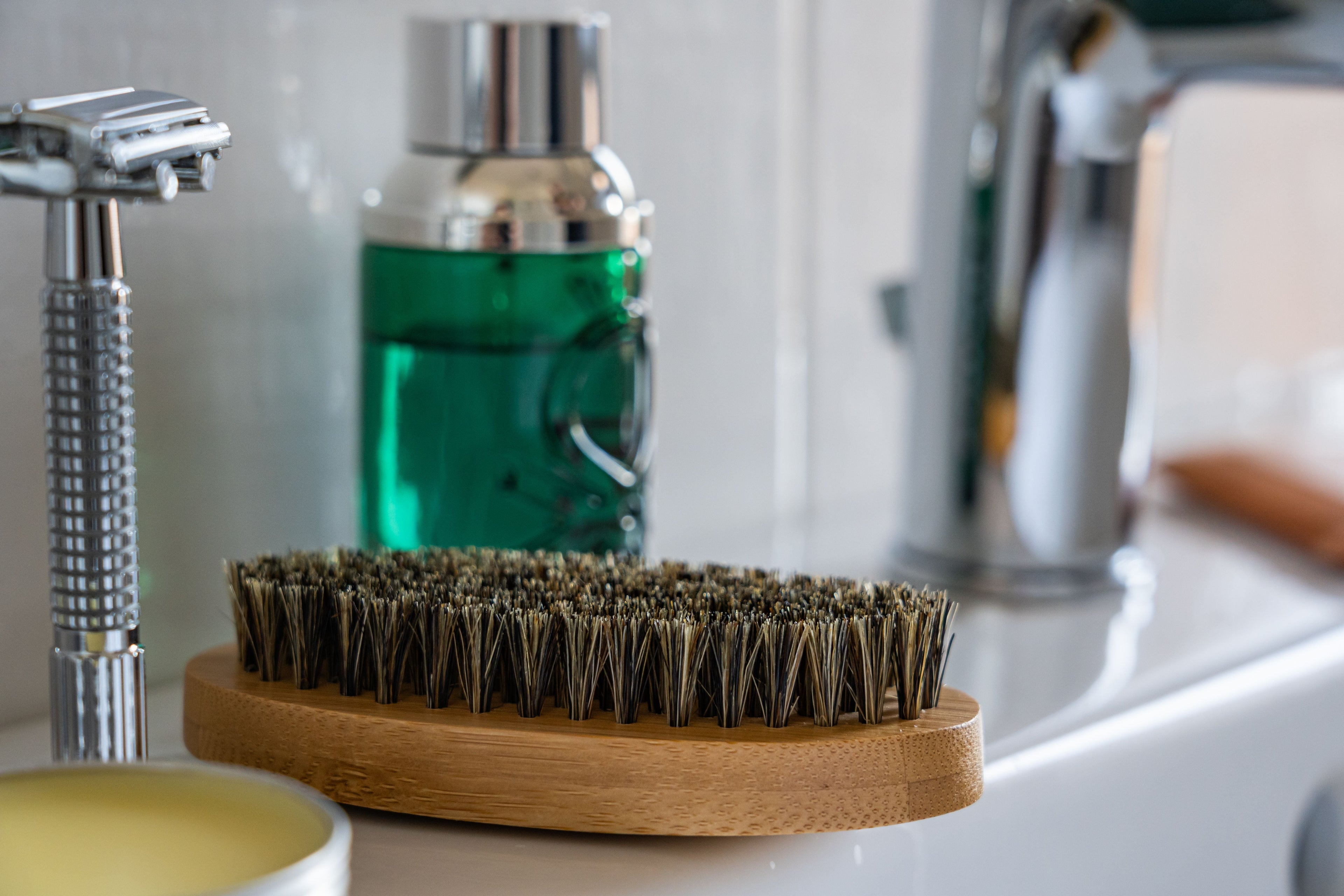 Accessoires de Salle de Bain Naturels pour Hommes