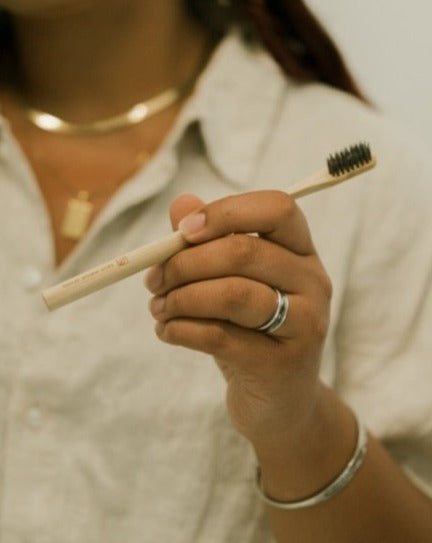 Brosse à Dents en Bambou – Paquet de 2 | Zéro Déchet & Écologique