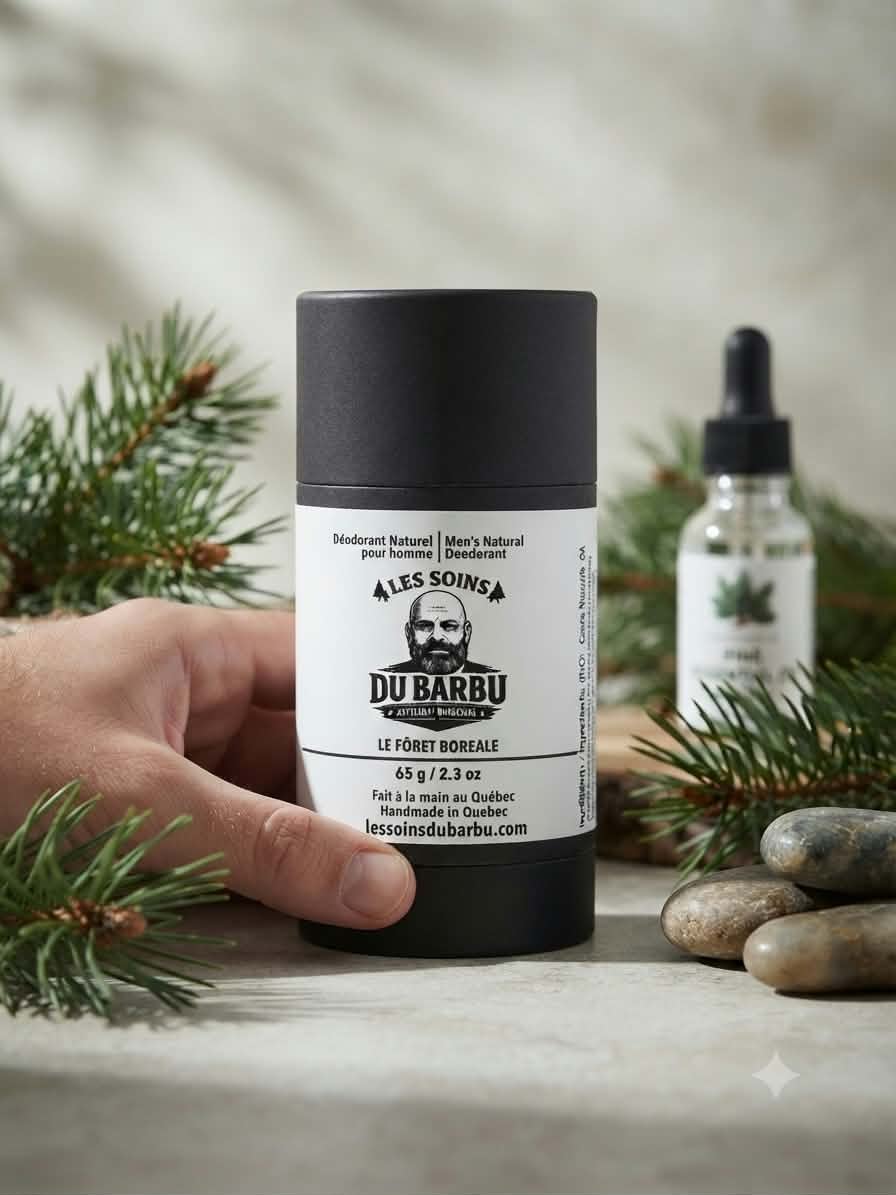 Déodorant pour homme Le Foret Boreale Les Soins Du Barbu