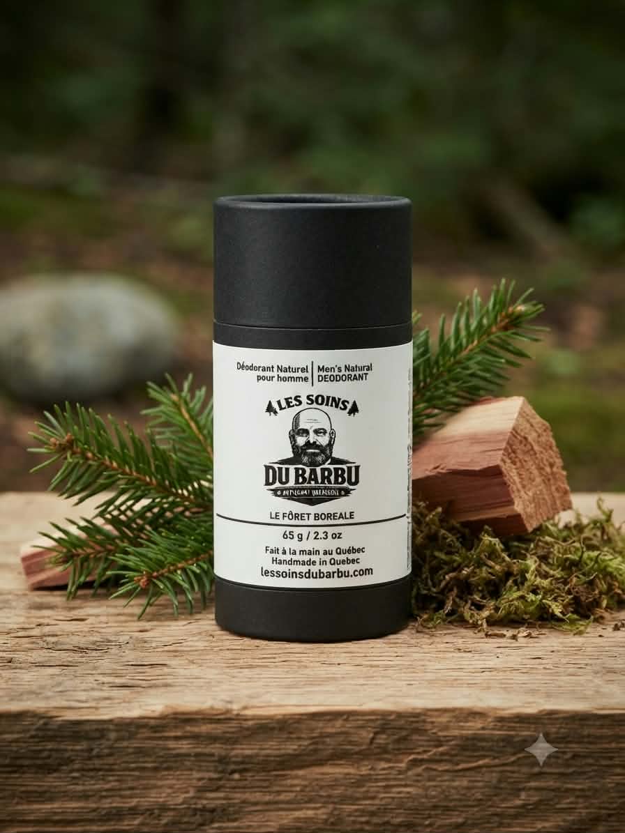 Déodorant pour homme Le Foret Boreale Les Soins Du Barbu 65g