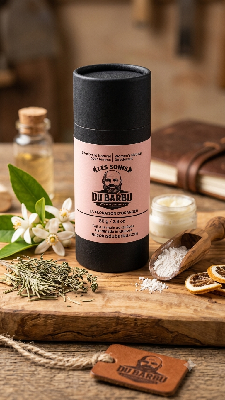Deodorant Floraison D'Oranger Les Soins Du Barbu 80g