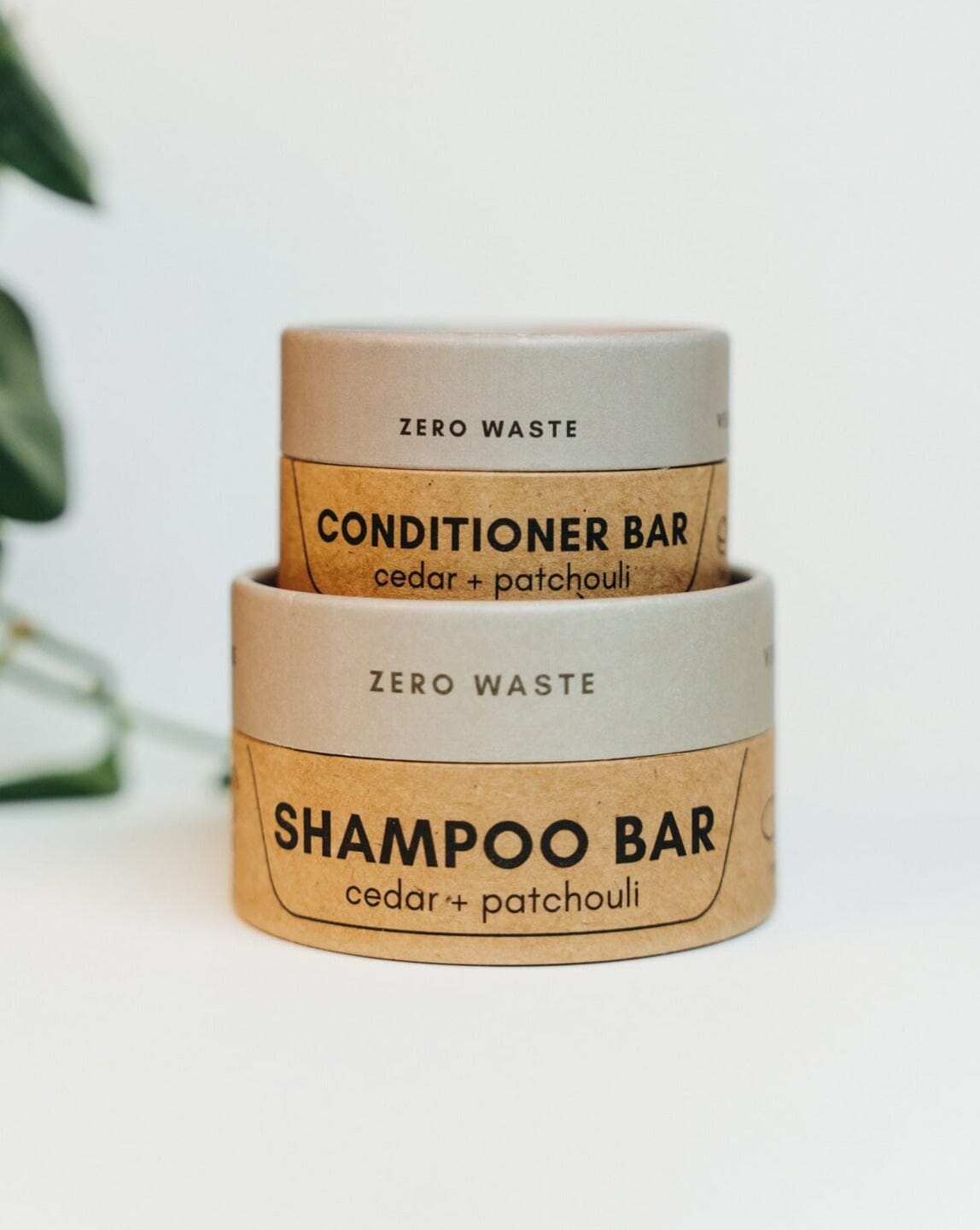 Duo shampoing et revitalisant solides Menthe poivrée + Eucalyptus