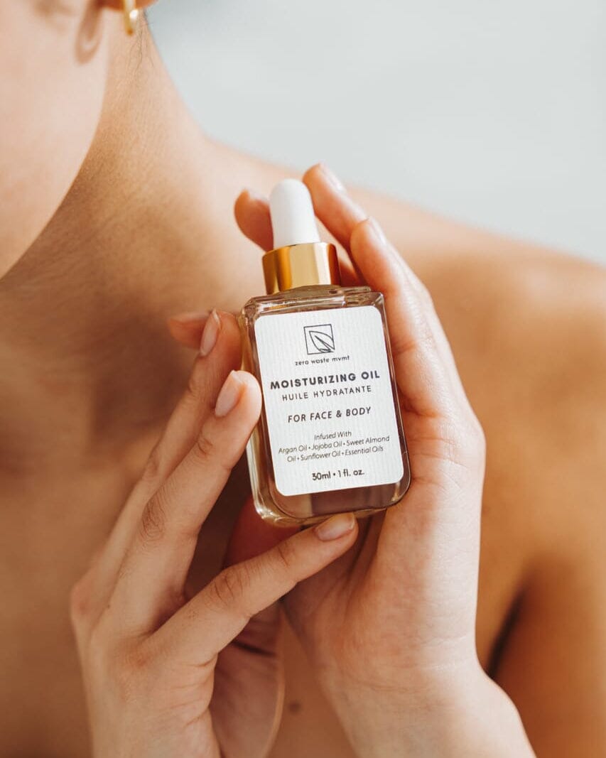 Huile Hydratante Visage & Corps Naturelle | Soin Quotidien Léger