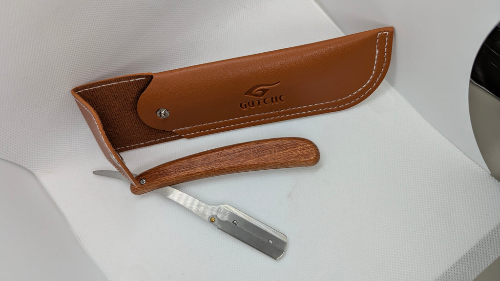 Rasoir à une lame Shavette – Coffret de rasage traditionnel