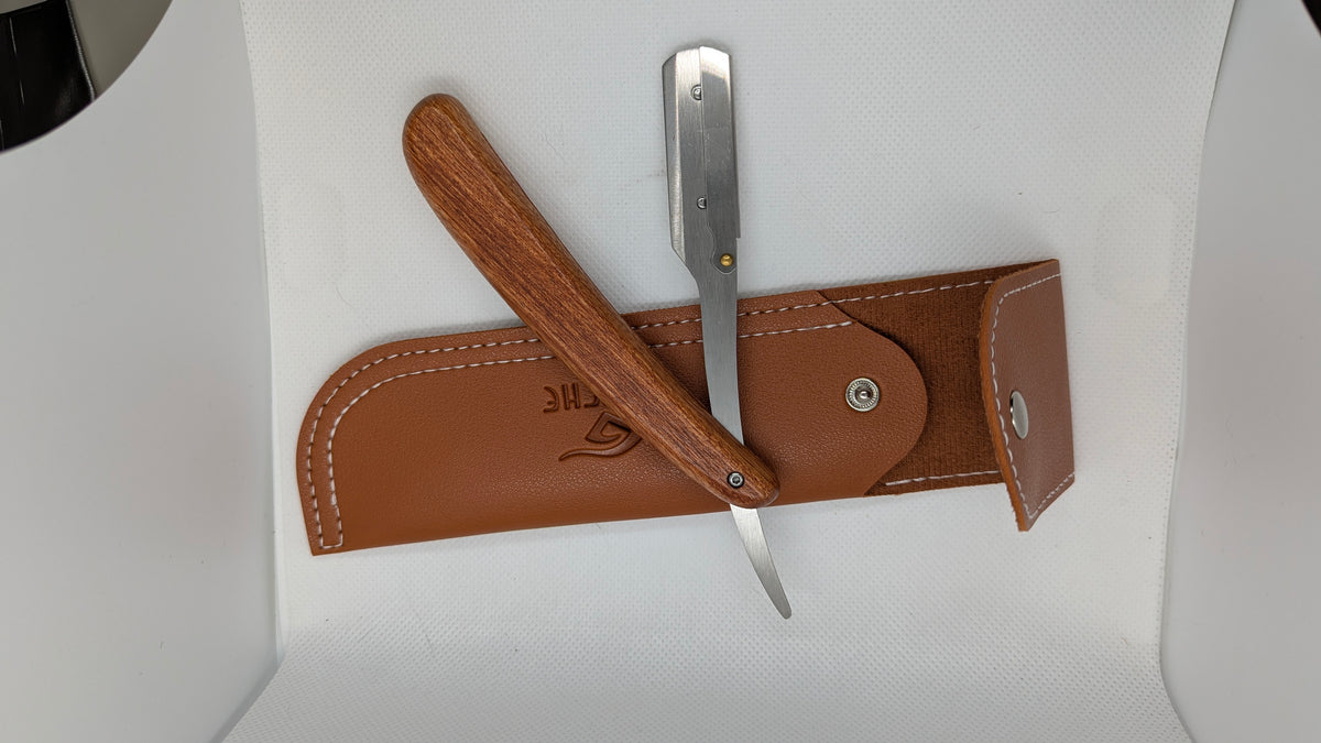 Rasoir à une lame Shavette – Coffret de rasage traditionnel