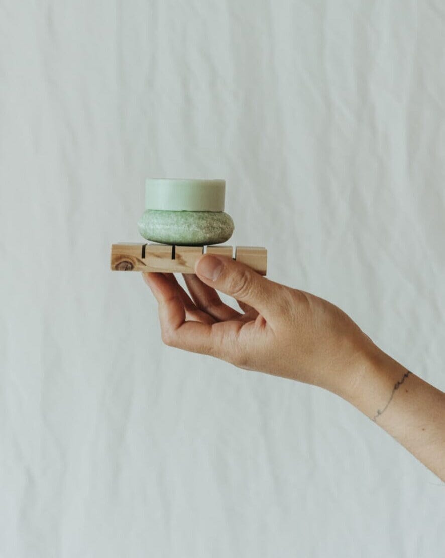 Shampoing solide Menthe poivrée + Eucalyptus