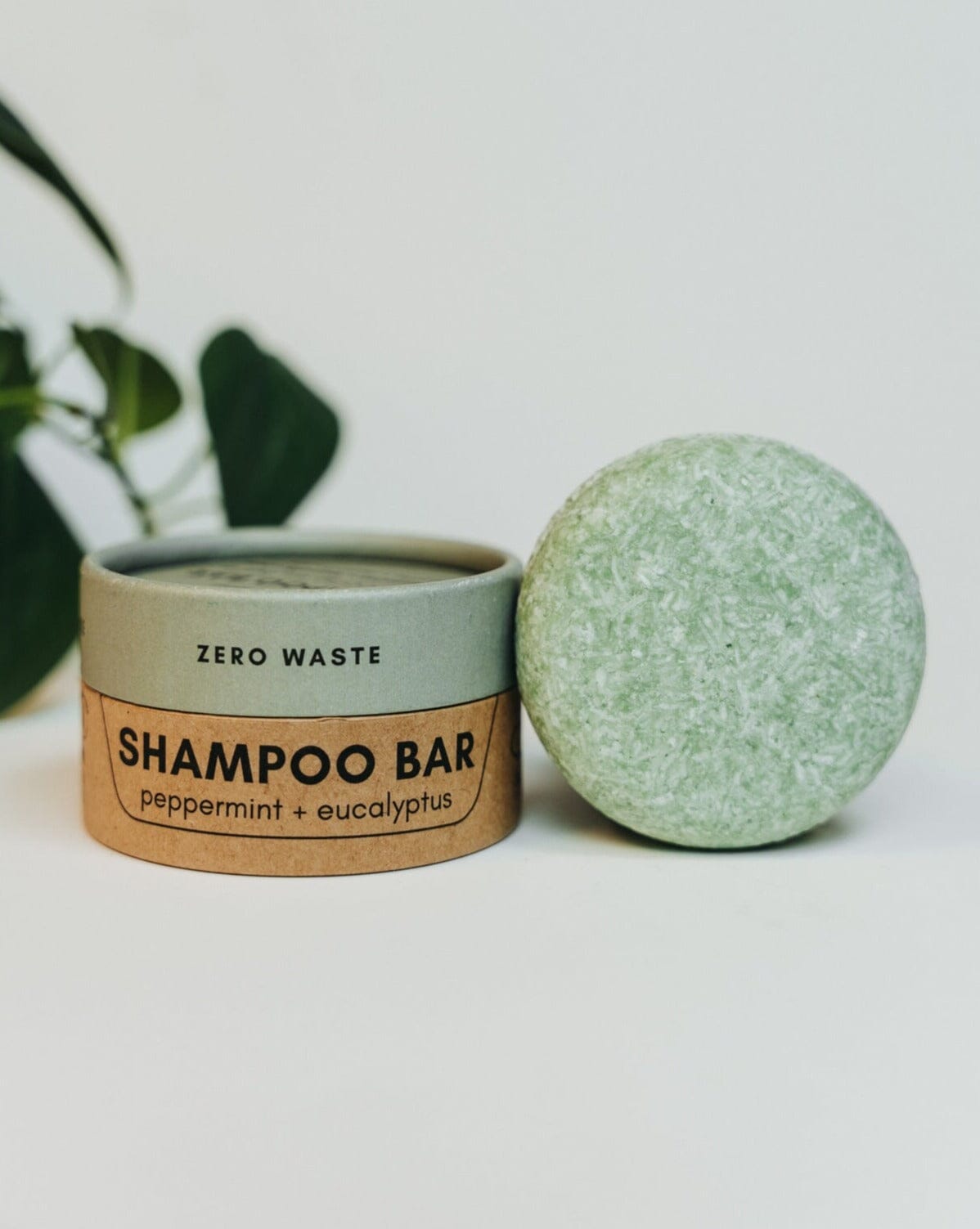 Shampoing solide Menthe poivrée + Eucalyptus