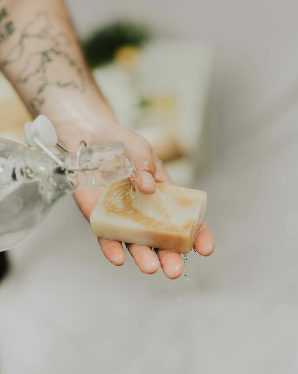 Savon à raser solide zéro déchet – Sans mousse en bombe