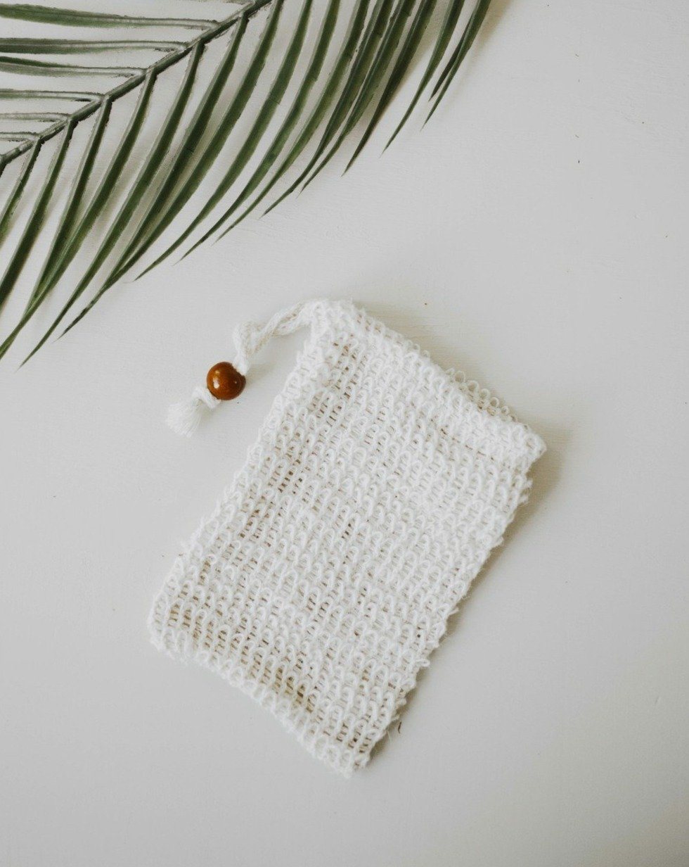 Sac Porte-Savon en Sisal Naturel | Zéro Déchet & Écologique