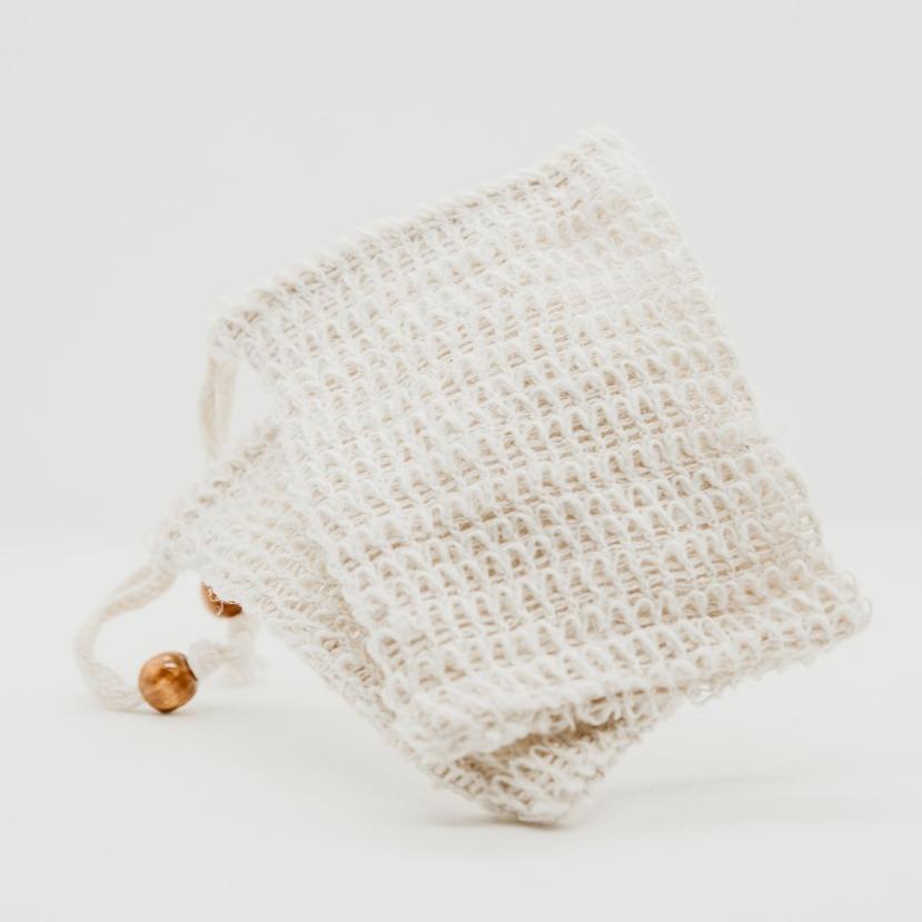 Sac Porte-Savon en Sisal Naturel | Zéro Déchet & Écologique
